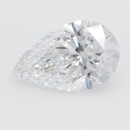 Diament laboratoryjny bezbarwny szlif gruszkowy, 2ct, VVS2, D, IGI LG640460442