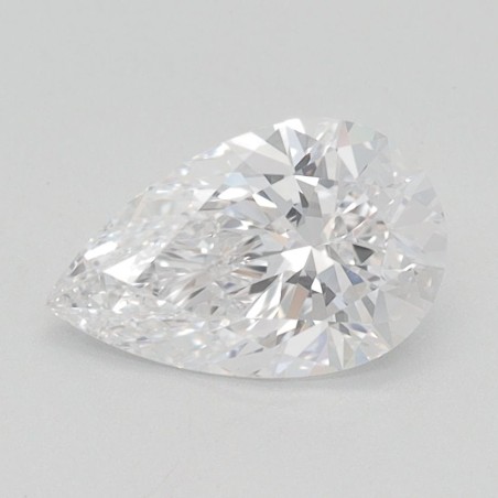 Diament laboratoryjny bezbarwny szlif gruszkowy, 1.07ct, IF, D, IGI LG640441566