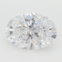 Diament laboratoryjny bezbarwny szlif owalny, 1.57ct, VVS1, D, IGI LG641476439