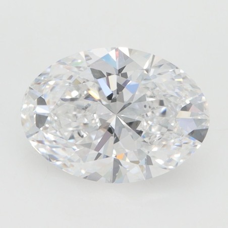 Diament laboratoryjny bezbarwny szlif owalny, 1.57ct, VVS1, D, IGI LG641476439