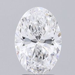 Diament laboratoryjny bezbarwny szlif owalny, 2.86ct, VVS2, D, IGI LG719502546