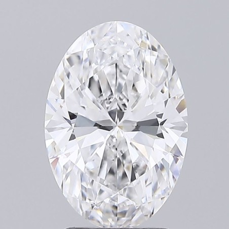 Diament laboratoryjny bezbarwny szlif owalny, 2.86ct, VVS2, D, IGI LG719502546