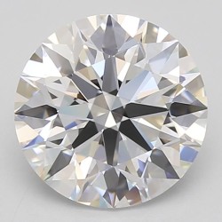 Diament laboratoryjny bezbarwny szlif okrągły, 2.88ct, IF, D, GIA 5506825373
