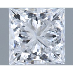Diament laboratoryjny bezbarwny szlif princess, 1.07ct, VVS1, D, IGI LG681596376