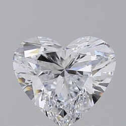 Diament laboratoryjny bezbarwny serce, 2.04ct, IF, E, IGI LG712572680
