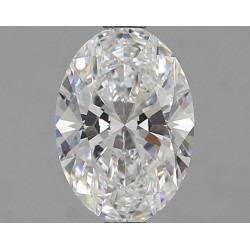 Diament laboratoryjny bezbarwny szlif owalny, 1.58ct, VVS1, E, GIA 2507216301