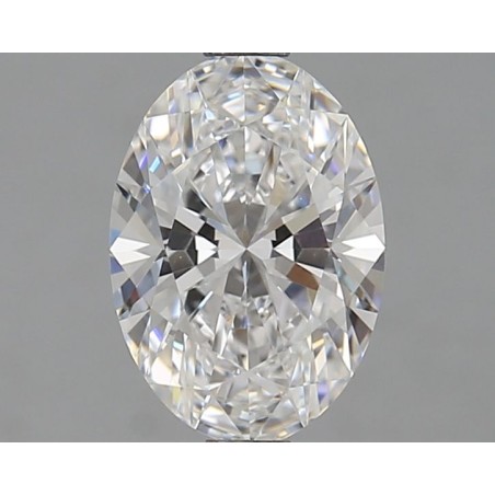 Diament laboratoryjny bezbarwny szlif owalny, 1.58ct, VVS1, E, GIA 2507216301