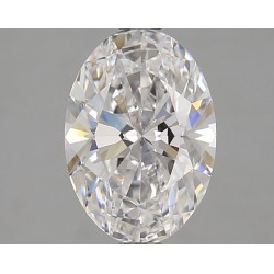 Diament laboratoryjny bezbarwny szlif owalny, 2.15ct, VVS1, D, GIA 2504211518