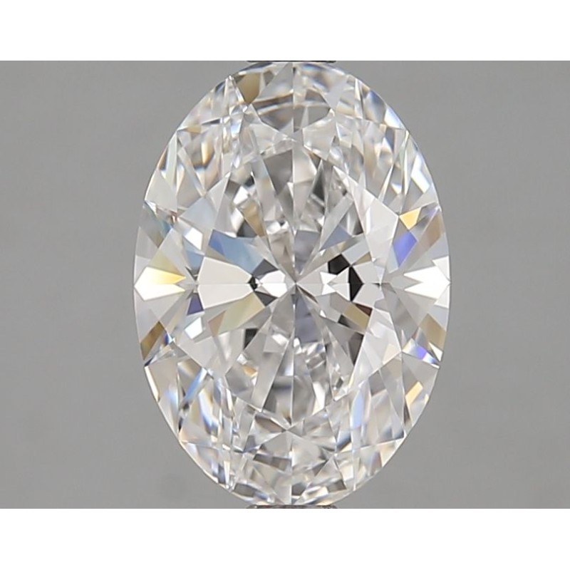 Diament laboratoryjny bezbarwny szlif owalny, 2.15ct, VVS1, D, GIA 2504211518