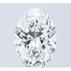 Diament laboratoryjny bezbarwny szlif owalny, 2.59ct, VVS2, E, IGI LG731590470