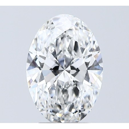 Diament laboratoryjny bezbarwny szlif owalny, 2.58ct, VVS2, E, IGI LG731524625