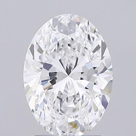 Diament laboratoryjny bezbarwny szlif owalny, 2.02ct, VVS2, D, IGI LG744507879