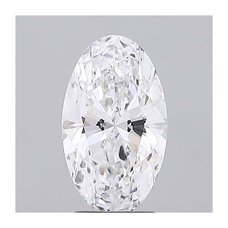 Diament laboratoryjny bezbarwny szlif owalny, 2.53ct, VVS2, D, IGI LG746511059