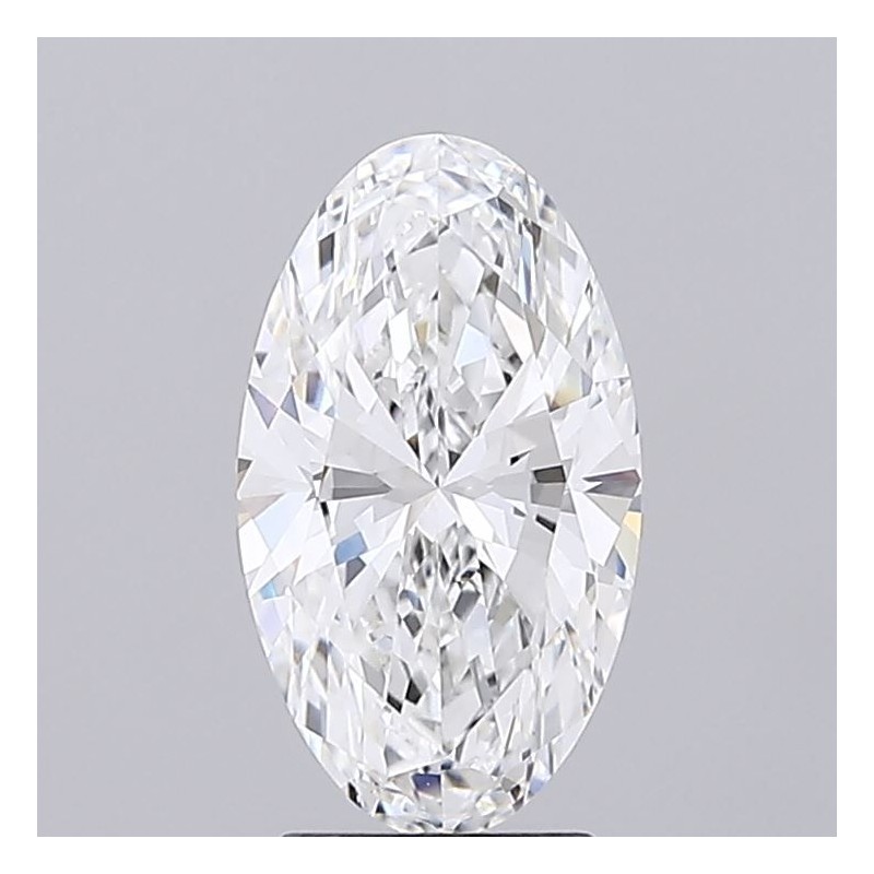 Diament laboratoryjny bezbarwny szlif owalny, 2.52ct, VVS2, E, IGI LG743565975