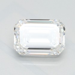 Diament laboratoryjny bezbarwny szlif szmaragdowy, 1.01ct, VVS2, E, IGI LG728518452