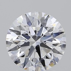 Diament laboratoryjny bezbarwny szlif okrągły, 2.05ct, IF, D, IGI LG712566411