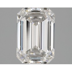 Diament laboratoryjny bezbarwny szlif szmaragdowy, 1.07ct, VVS2, F, IGI LG727575139