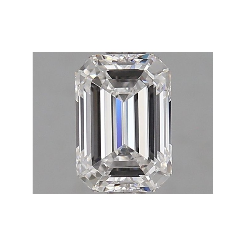 Diament laboratoryjny bezbarwny szlif szmaragdowy, 1.2ct, VVS1, D, IGI LG737555948