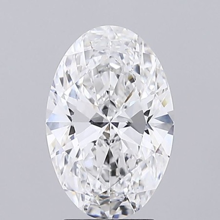Diament laboratoryjny bezbarwny szlif owalny, 2.58ct, VVS1, E, IGI LG735508899