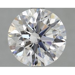 Diament laboratoryjny bezbarwny szlif okrągły, 2.39ct, VVS1, D, GIA 5506378625