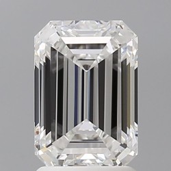 Diament laboratoryjny bezbarwny szlif szmaragdowy, 2.05ct, VVS2, D, IGI LG741514995