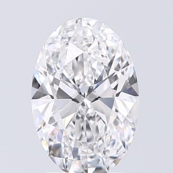 Diament laboratoryjny bezbarwny szlif owalny, 2.01ct, VVS2, D, GIA 5483969551