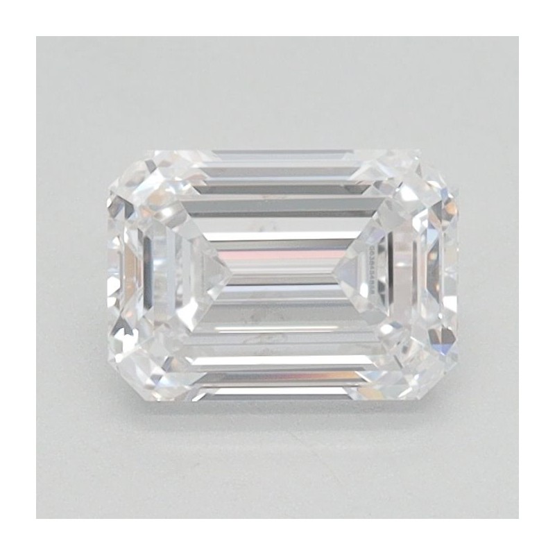 Diament laboratoryjny bezbarwny szlif szmaragdowy, 1.05ct, IF, D, IGI LG638454858