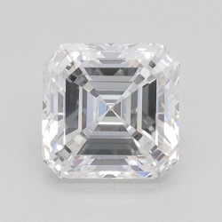 Diament laboratoryjny bezbarwny szlif szmaragdowy kwadratowy, 1.09ct, VVS1, D, IGI LG640482925