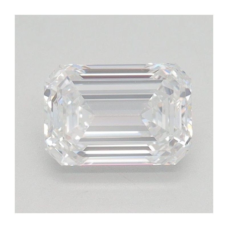 Diament laboratoryjny bezbarwny szlif szmaragdowy, 1.02ct, IF, D, IGI LG638402458