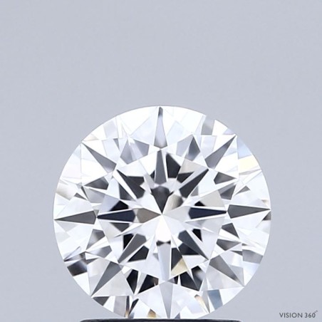 Diament laboratoryjny bezbarwny szlif okrągły, 1.5ct, VVS1, D, IGI LG710561866