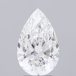 Diament laboratoryjny bezbarwny szlif gruszkowy, 2.72ct, VVS1, E, IGI LG735508906