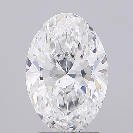 Diament laboratoryjny bezbarwny szlif owalny, 2ct, VVS2, D, IGI LG740508744