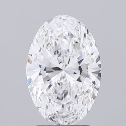 Diament laboratoryjny bezbarwny szlif owalny, 2.52ct, VVS2, D, IGI LG739599574