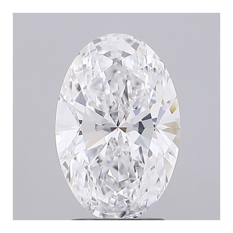 Diament laboratoryjny bezbarwny szlif owalny, 2.57ct, VVS2, D, IGI LG739599571