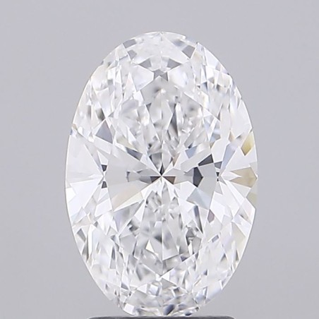 Diament laboratoryjny bezbarwny szlif owalny, 2.57ct, VVS2, D, IGI LG739599571