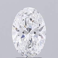 Diament laboratoryjny bezbarwny szlif owalny, 2.01ct, VVS2, D, IGI LG740504984