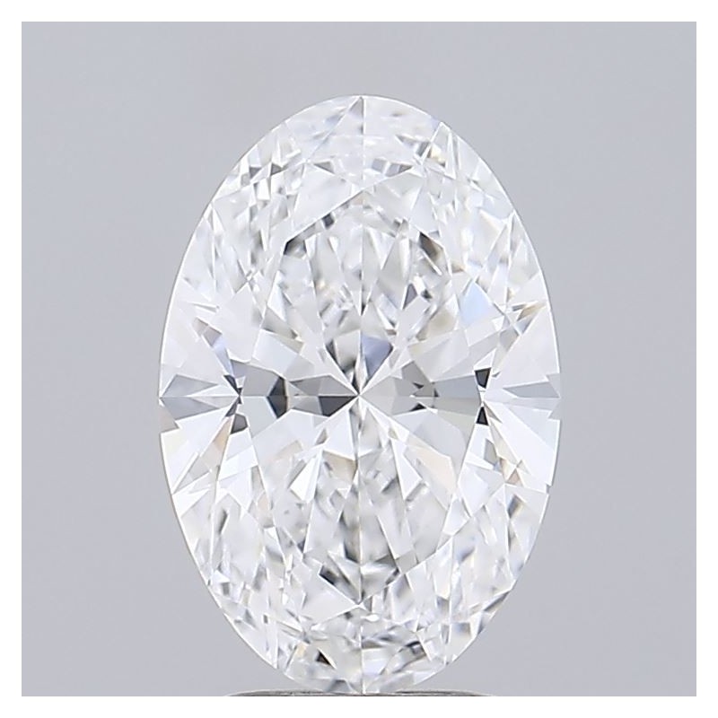 Diament laboratoryjny bezbarwny szlif owalny, 2.81ct, VVS2, D, IGI LG741521608