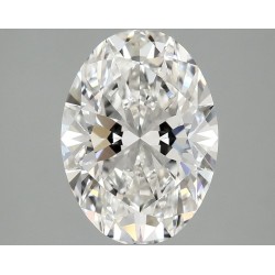 Diament laboratoryjny bezbarwny szlif owalny, 2.53ct, VVS2, F, IGI LG734539966