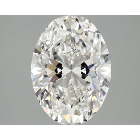 Diament laboratoryjny bezbarwny szlif owalny, 2.53ct, VVS2, F, IGI LG734539966