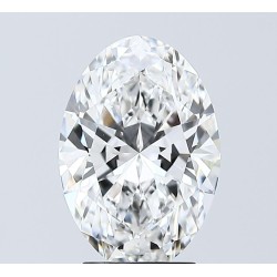 Diament laboratoryjny bezbarwny szlif owalny, 2.51ct, VVS2, E, IGI LG739549019