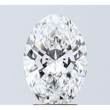 Diament laboratoryjny bezbarwny szlif owalny, 2.51ct, VVS2, E, IGI LG739549019