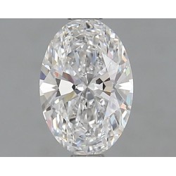 Diament laboratoryjny bezbarwny szlif owalny, 1.01ct, VVS2, D, IGI LG733577250