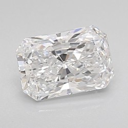 Diament laboratoryjny bezbarwny radiant, 1.09ct, VVS1, E, IGI LG642425852