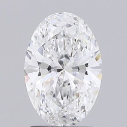 Diament laboratoryjny bezbarwny szlif owalny, 2.03ct, VVS2, D, IGI LG744509583