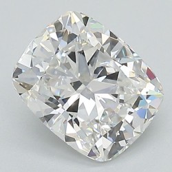 Diament laboratoryjny bezbarwny szlif poduszkowy brylantowy, 1.51ct, VVS1, E, IGI LG626412228