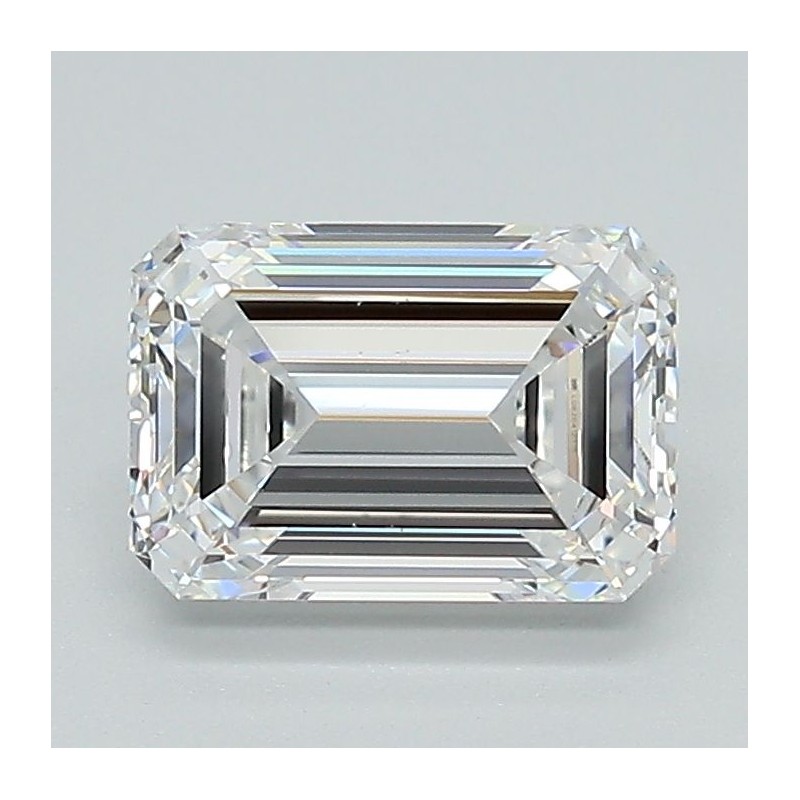 Diament laboratoryjny bezbarwny szlif szmaragdowy, 1.53ct, VVS2, D, IGI LG626412318