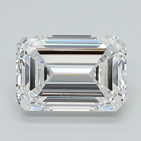 Diament laboratoryjny bezbarwny szlif szmaragdowy, 1.53ct, VVS2, D, IGI LG626412318