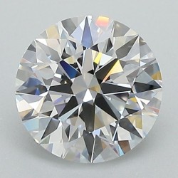 Diament laboratoryjny bezbarwny szlif okrągły, 1.59ct, VVS2, D, IGI LG606363695