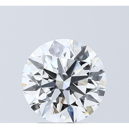 Diament laboratoryjny bezbarwny szlif okrągły, 2.52ct, VVS2, E, IGI LG737544851