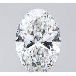 Diament laboratoryjny bezbarwny szlif owalny, 2.52ct, VVS2, F, IGI LG723550584